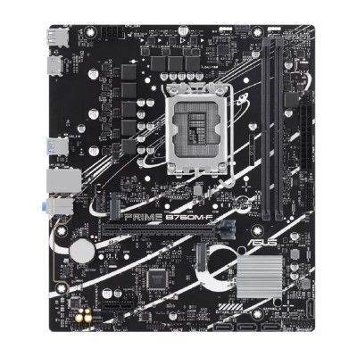 Материнская плата ASUS PRIME B760M-F (Socket 1700, mATX, 2xDDR5(96GB), HDMI 2.1, 1xPCIe 4.0x16/1xPCIe 4.0, 1xLAN (1GbE), 4xSATA 6Gb/s, 2xM.2, 4xUSB 3.2, 2xUSB 2.0) Материнская плата ASUS PRIME B760M-F (Socket 1700, mATX, 2xDDR5(96GB), HDMI 2.1, 1xPCIe 4.0x16/1xPCIe 4.0, 1xLAN (1GbE), 4xSATA 6Gb/s, 2xM.2, 4xUSB 3.2, 2xUSB 2.0)