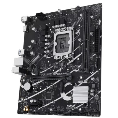 Материнская плата ASUS PRIME B760M-F (Socket 1700, mATX, 2xDDR5(96GB), HDMI 2.1, 1xPCIe 4.0x16/1xPCIe 4.0, 1xLAN (1GbE), 4xSATA 6Gb/s, 2xM.2, 4xUSB 3.2, 2xUSB 2.0) Материнская плата ASUS PRIME B760M-F (Socket 1700, mATX, 2xDDR5(96GB), HDMI 2.1, 1xPCIe 4.0x16/1xPCIe 4.0, 1xLAN (1GbE), 4xSATA 6Gb/s, 2xM.2, 4xUSB 3.2, 2xUSB 2.0)