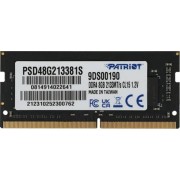 Модуль памяти Patriot DDR4 SODIMM 8GB PSD48G213381S (PC4-17000, 2133MHz, 1.2V)