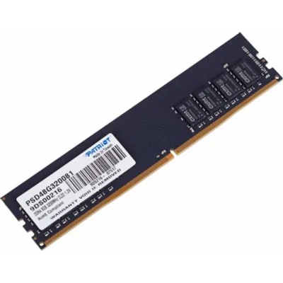 Модуль памяти Patriot SL DDR4 8GB 3200MHz PSD48G320081 Модуль памяти Patriot SL DDR4 8GB 3200MHz PSD48G320081