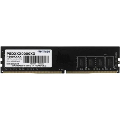 Модуль памяти Patriot DDR4 DIMM 32GB PSD432G32002 PC4-25600, 3200MHz Модуль памяти Patriot DDR4 DIMM 32GB PSD432G32002 PC4-25600, 3200MHz