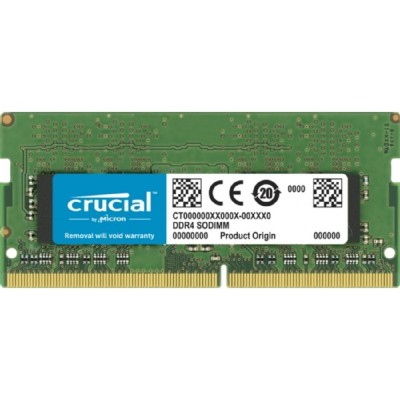 Модуль памяти Crucial DDR4 SODIMM 8GB CT8G4SFRA32A PC4-25600, 3200MHz Модуль памяти Crucial DDR4 SODIMM 8GB CT8G4SFRA32A PC4-25600, 3200MHz