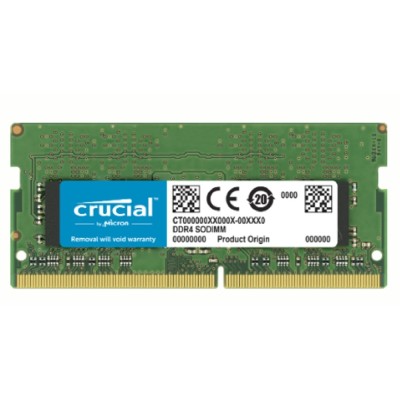 Модуль памяти Crucial DDR4 SODIMM 32GB CT32G4SFD832A PC4-25600, 3200MHz Модуль памяти Crucial DDR4 SODIMM 32GB CT32G4SFD832A PC4-25600, 3200MHz