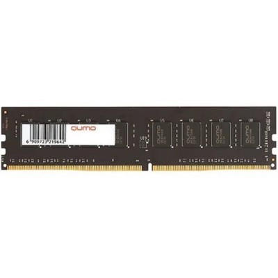 Модуль памяти QUMO DDR4 DIMM 8GB QUM4U-8G3200P22 PC4-25600, 3200MHz OEM/RTL Модуль памяти QUMO DDR4 DIMM 8GB QUM4U-8G3200P22 PC4-25600, 3200MHz OEM/RTL