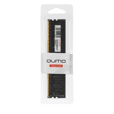 Модуль памяти QUMO DDR4 DIMM 8GB QUM4U-8G3200P22 PC4-25600, 3200MHz OEM/RTL Модуль памяти QUMO DDR4 DIMM 8GB QUM4U-8G3200P22 PC4-25600, 3200MHz OEM/RTL