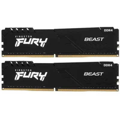 Модуль памяти Kingston DDR4 DIMM 16GB Kit 2x8Gb KF432C16BBK2/16 PC4-25600, 3200MHz, CL16 Модуль памяти Kingston DDR4 DIMM 16GB Kit 2x8Gb KF432C16BBK2/16 PC4-25600, 3200MHz, CL16