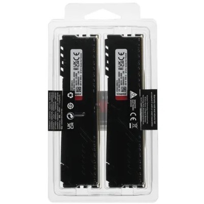 Модуль памяти Kingston DDR4 DIMM 16GB Kit 2x8Gb KF432C16BBK2/16 PC4-25600, 3200MHz, CL16 Модуль памяти Kingston DDR4 DIMM 16GB Kit 2x8Gb KF432C16BBK2/16 PC4-25600, 3200MHz, CL16
