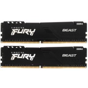 Модуль памяти Kingston DDR4 DIMM 16GB Kit 2x8Gb KF436C17BBK2/16 PC4-28800, 3600MHz, CL17