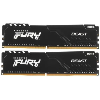 Модуль памяти Kingston DDR4 DIMM 32GB Kit 2x16Gb KF432C16BB1K2/32 PC4-25600, 3200MHz, CL16 Модуль памяти Kingston DDR4 DIMM 32GB Kit 2x16Gb KF432C16BB1K2/32 PC4-25600, 3200MHz, CL16