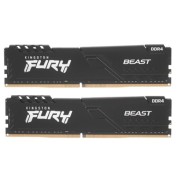 Модуль памяти Kingston DDR4 DIMM 32GB Kit 2x16Gb KF432C16BBK2/32 PC4-25600, 3200MHz, CL16