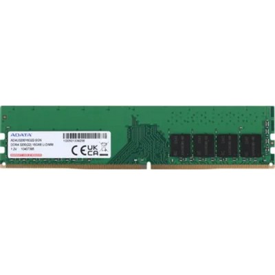 Модуль памяти A-data DDR4 DIMM 16GB AD4U320016G22-SGN PC4-25600, 3200MHz Модуль памяти A-data DDR4 DIMM 16GB AD4U320016G22-SGN PC4-25600, 3200MHz