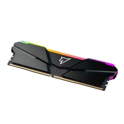 Модуль памяти DDR4 Netac Shadow RGB 8GB 3200MHz CL16 1.35V / NTSRD4P32SP-08E / Gray / with radiator Модуль памяти DDR4 Netac Shadow RGB 8GB 3200MHz CL16 1.35V / NTSRD4P32SP-08E / Gray / with radiator