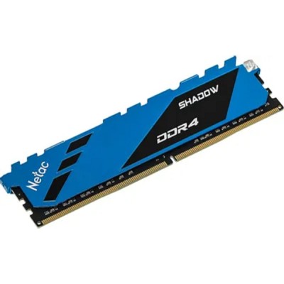 Модуль памяти Память DDR4 16Gb 3200MHz Netac NTSDD4P32SP-16B Shadow RTL PC4-25600 CL16 DIMM 288-pin 1.35В Модуль памяти Память DDR4 16Gb 3200MHz Netac NTSDD4P32SP-16B Shadow RTL PC4-25600 CL16 DIMM 288-pin 1.35В