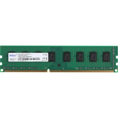 Модуль памяти Память DIMM DDR3 8Gb PC12800 1600MHz CL11 Netac 1.5V (NTBSD3P16SP-08) Модуль памяти Память DIMM DDR3 8Gb PC12800 1600MHz CL11 Netac 1.5V (NTBSD3P16SP-08)