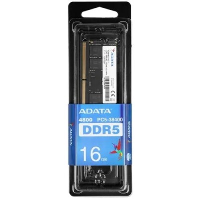 Модуль памяти для ноутбука DDR5 16GB DDR5-4800 AD5S480016G-S, CL40, 1.1V ADATA Модуль памяти для ноутбука DDR5 16GB DDR5-4800 AD5S480016G-S, CL40, 1.1V ADATA
