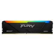 Модуль памяти Kingston DDR4 16GB 3200MHz KF432C16BB12A/16 Fury Beast RGB RTL Gaming PC4-25600 CL16