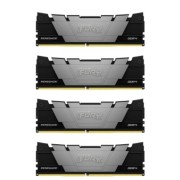 Модуль памяти Kingston 64GB 3600MT/s DDR4 CL16DIMM (Kit 4x16Gb) FURYRenegadeBlack KF436C16RB12K4/64