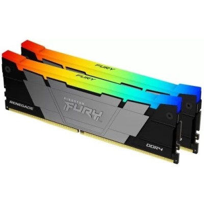 Модуль памяти Память оперативная/ Kingston 64GB 3200MHz DDR4 CL16 DIMM (Kit of 2) FURY Renegade RGB Модуль памяти Память оперативная/ Kingston 64GB 3200MHz DDR4 CL16 DIMM (Kit of 2) FURY Renegade RGB