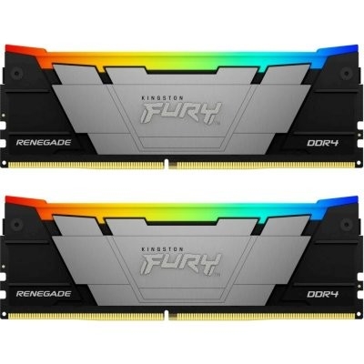 Модуль памяти Память оперативная/ Kingston 64GB 3200MHz DDR4 CL16 DIMM (Kit of 2) FURY Renegade RGB Модуль памяти Память оперативная/ Kingston 64GB 3200MHz DDR4 CL16 DIMM (Kit of 2) FURY Renegade RGB