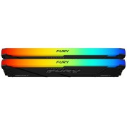 Модуль памяти Kingston DDR4 2x8GB 3600MHz KF436C17BB2AK2/16 Fury Beast RGB RTL Gaming PC4-28800 CL17 DIMM