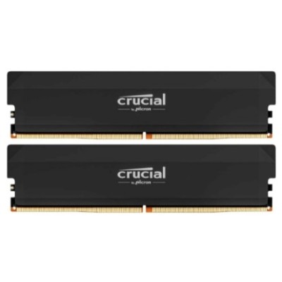 Модуль памяти Crucial 32GB DDR5 UDIMM 6000MHz CP2K16G60C36U5B kit 2*16gb, 1.35V Модуль памяти Crucial 32GB DDR5 UDIMM 6000MHz CP2K16G60C36U5B kit 2*16gb, 1.35V