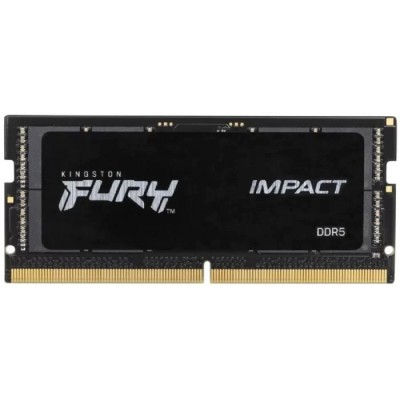 Модуль памяти Kingston DDR5 SODIMM 16GB Fury Impact (KF560S38IB-16) Модуль памяти Kingston DDR5 SODIMM 16GB Fury Impact (KF560S38IB-16)