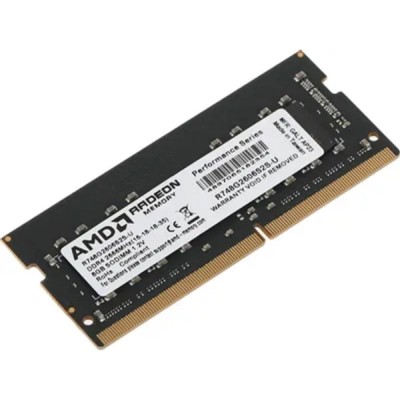 Модуль памяти AMD SO-DIMM DDR4 8Gb PC21300 2666MHz CL16 AMD 1.2V OEM (R748G2606S2S-U) Модуль памяти AMD SO-DIMM DDR4 8Gb PC21300 2666MHz CL16 AMD 1.2V OEM (R748G2606S2S-U)