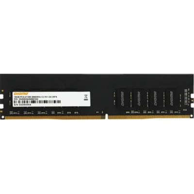 Модуль памяти Digma DDR4 DIMM 16GB DGMAD42666016D PC4-25600, 2666MHz Модуль памяти Digma DDR4 DIMM 16GB DGMAD42666016D PC4-25600, 2666MHz
