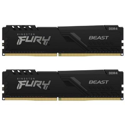 Модуль памяти Kingston 32GB 3200MT/s DDR4 CL16 DIMM (Kit of 2) 1Gx8 FURY Beast Black KF432C16BB1K2/32WP (Select Regions ONLY) Модуль памяти Kingston 32GB 3200MT/s DDR4 CL16 DIMM (Kit of 2) 1Gx8 FURY Beast Black KF432C16BB1K2/32WP (Select Regions ONLY)
