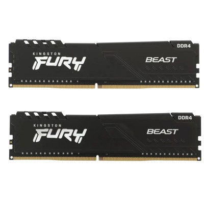 Модуль памяти Kingston DDR4 DIMM 16GB Kit 2x8Gb KF432C16BBK2/16WP PC4-25600, 3200MHz, CL16 Модуль памяти Kingston DDR4 DIMM 16GB Kit 2x8Gb KF432C16BBK2/16WP PC4-25600, 3200MHz, CL16