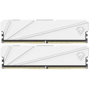 Модуль памяти DDR4 Netac Shadow II 16GB 3200MHz CL16 1.35V / NTSSD4P32DP-16W / White / with radiator