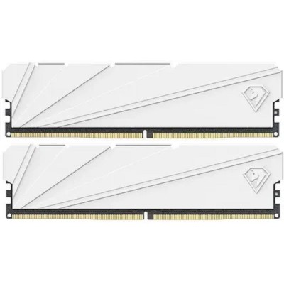 Модуль памяти DDR4 Netac Shadow II 16GB 3200MHz CL16 1.35V / NTSSD4P32DP-16W / White / with radiator Модуль памяти DDR4 Netac Shadow II 16GB 3200MHz CL16 1.35V / NTSSD4P32DP-16W / White / with radiator