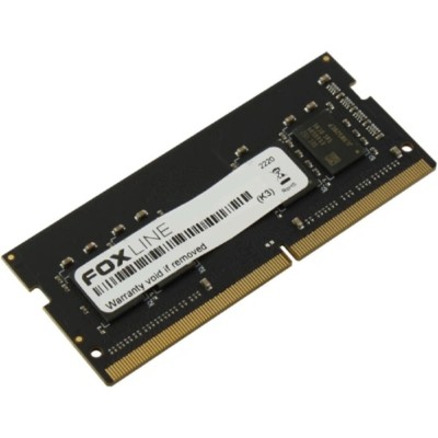 Модуль памяти Память оперативная/ Foxline SODIMM 8GB 4800 DDR5 CL40 FL4800D5S40-8G Модуль памяти Память оперативная/ Foxline SODIMM 8GB 4800 DDR5 CL40 FL4800D5S40-8G