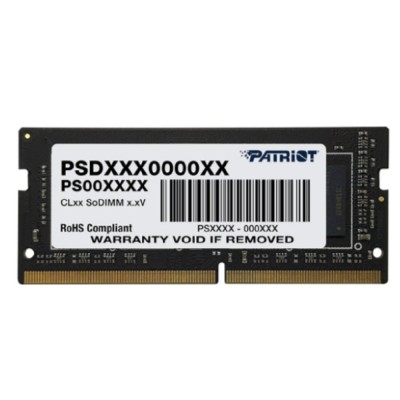 Модуль памяти Patriot DDR4 SODIMM 8GB 3200MHz PSD48G32002S Модуль памяти Patriot DDR4 SODIMM 8GB 3200MHz PSD48G32002S