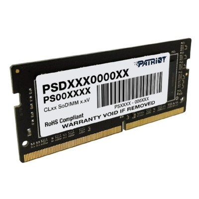 Модуль памяти Patriot DDR4 SODIMM 8GB 3200MHz PSD48G32002S Модуль памяти Patriot DDR4 SODIMM 8GB 3200MHz PSD48G32002S