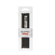 Модуль памяти QUMO DDR4 DIMM 8GB QUM4U-8G3200NN22 PC4-25600, 3200MHz OEM 2Gx16 CL22 (4 чипа на плате) 288P 1,2V