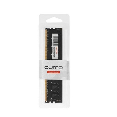 Модуль памяти QUMO DDR4 DIMM 8GB QUM4U-8G3200NN22 PC4-25600, 3200MHz OEM 2Gx16 CL22 (4 чипа на плате) 288P 1,2V Модуль памяти QUMO DDR4 DIMM 8GB QUM4U-8G3200NN22 PC4-25600, 3200MHz OEM 2Gx16 CL22 (4 чипа на плате) 288P 1,2V