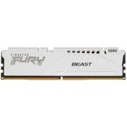 Модуль памяти Память Kingston DDR 5 DIMM 16Gb PC41600, 5200Mhz, Kingston FURY Beast White XMP CL40 (KF552C40BW-16)