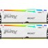 Модуль памяти Kingston DDR5 DIMM 32GB 5600MT/s CL36 (Kit of 2) FURY Beast White RGB EXPO Модуль памяти Kingston DDR5 DIMM 32GB 5600MT/s CL36 (Kit of 2) FURY Beast White RGB EXPO