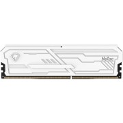Модуль памяти DDR4 Netac Shadow III 8GB 3200MHz CL16 1.35V / NTSHD4P32SP-08W / White / with radiator