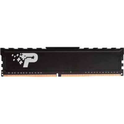 Модуль памяти Patriot DDR4 8GB 3200MHz Patriot PSP48G3200H1 Signature Premium RTL PC4-25600 CL22 DIMM 288-pin 1.2В single rank с радиатором Ret Модуль памяти Patriot DDR4 8GB 3200MHz Patriot PSP48G3200H1 Signature Premium RTL PC4-25600 CL22 DIMM 288-pin 1.2В single rank с радиатором Ret