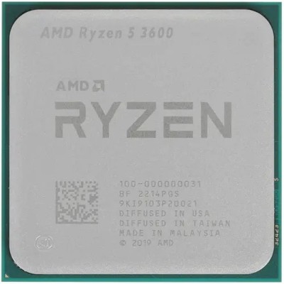 Процессор CPU AMD Ryzen 5 3600 OEM (100-000000031) 3.6GHz up to 4.2GHz Without Graphics AM4 Процессор CPU AMD Ryzen 5 3600 OEM (100-000000031) 3.6GHz up to 4.2GHz Without Graphics AM4