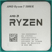 Процессор CPU AMD Ryzen 7 5800X OEM (100-000000063) 3,80GHz, Turbo 4,70GHz, Without Graphics AM4