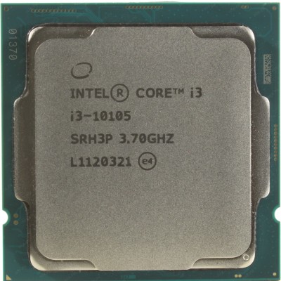 Процессор CPU Intel Core i3-10105 OEM 3.7GHz, 6MB, LGA1200 Процессор CPU Intel Core i3-10105 OEM 3.7GHz, 6MB, LGA1200