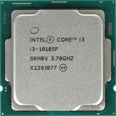 Процессор CPU Intel Core i3-10105F OEM 3.7GHz, 6MB, LGA1200 Процессор CPU Intel Core i3-10105F OEM 3.7GHz, 6MB, LGA1200