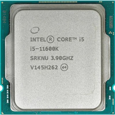 Процессор CPU Intel Core i5-11600K Rocket Lake OEM 3.9GHz, 12MB, LGA1200 Процессор CPU Intel Core i5-11600K Rocket Lake OEM 3.9GHz, 12MB, LGA1200