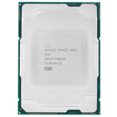Процессор CPU Intel Xeon Gold 5317 3.00 GHz, 18M, FC-LGA14 OEM Процессор CPU Intel Xeon Gold 5317 3.00 GHz, 18M, FC-LGA14 OEM