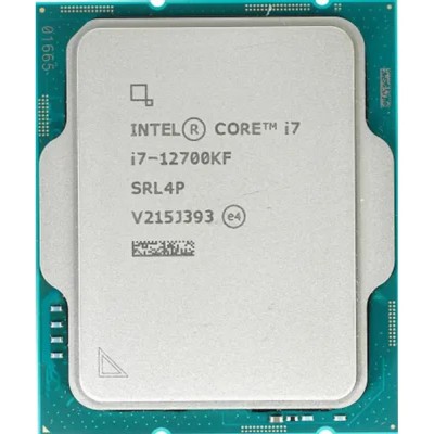 Процессор CPU Intel Core i7-12700KF Alder Lake OEM 3.6 ГГц/ 4.9 ГГц в режиме Turbo, 25MB, LGA1700 Процессор CPU Intel Core i7-12700KF Alder Lake OEM 3.6 ГГц/ 4.9 ГГц в режиме Turbo, 25MB, LGA1700