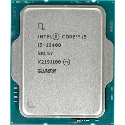 Процессор CPU Intel Core i5-12400 Alder Lake OEM 2.5 ГГц/ 4.4 ГГц в режиме Turbo, 18MB, Intel UHD Graphics 730, LGA1700 CM8071504650608SRL5Y/CM8071504555317SRL4V Процессор CPU Intel Core i5-12400 Alder Lake OEM 2.5 ГГц/ 4.4 ГГц в режиме Turbo, 18MB, Intel UHD Graphics 730, LGA1700 CM8071504650608SRL5Y/CM8071504555317SRL4V