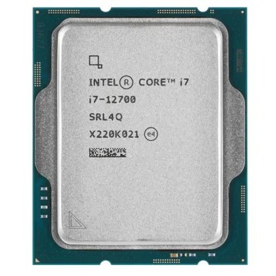 Процессор CPU Intel Core i7-12700 Alder Lake OEM 2.1 ГГц/ 4.8 ГГц в режиме Turbo, 25MB, Intel UHD Graphics 770, LGA1700 Процессор CPU Intel Core i7-12700 Alder Lake OEM 2.1 ГГц/ 4.8 ГГц в режиме Turbo, 25MB, Intel UHD Graphics 770, LGA1700